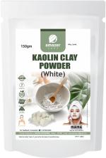 Amazercare Natural Kaolin Clay Powder (China Clay) Anti Acne, Skin Whitening & Hair Care| Face Pack (150Gm, 1 Pouch) 100% Pure White Kaolin Clay (Chini Mitti)