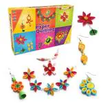 Toy Fun Multicolor Paper Quilling Jewellery Jr Art And Craft