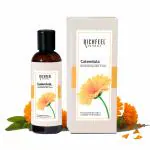 Richfeel Calendula Revitalising Skin Toner | Power of Soothing Calendula Extracts | For skin prone to Acne & Blemishes | Tightens Pores | Physician Formulated | 80 ml
