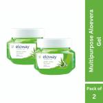 Eloway Aloe Vera Moisturising Beauty Gel For Acne, Pimple Free And Glowing Skin 100ml, Pack of 2