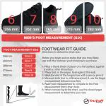 TruTuff Sports Safety Shoes - Light Weight, Composite Toe, Puncture Resistant, Anti-Slip Work Shoes for Men Women - Grande, UK 7