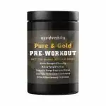 Ayurshreshtha Pure & Gold Pre-Workout Supplement with Caffeine | For Men, Womens (Watermelon 250 g)
