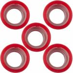 liya Strong Acrylic Adhesive Clear Double Sided Tape Heat Resistant Double-sided Transparent Clear Adhesive Tape, 1 Pcs, 10 Gram, Pack Of 1 Hair Accessory Set (Red)