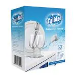 CALIDAD Dishwasher Tablets, All in One Power, Fresh Scent, Built In Rinse Aid & Salt (30 Tablets)