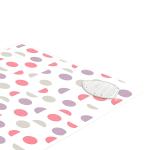 Encasa Homes Ironing Mat (Large 120 x 70 cm) with 3mm Felt Padding, Silicone Iron Rest Protector, Steam Press on Table, Bed, Portable, Heat Reflective, Foldable, Washable, Printed - Pink Moon
