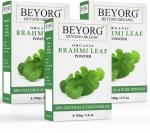 BEYORG Natural Brahmi and Herbal Powder for Anti - Dandruff, Anti - Hair Fall and Color Protection - 100 g (pack of 3)