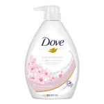 Dove White Refreshing Sakura Blossom Body Wash With Himalaya Pink Salt, Go Fresh Shower Gel With Soothing, Floral Scent, 1000 Ml