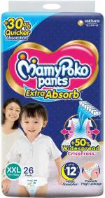 MamyPoko Extra Absorb Pants - XXL (26 Pieces)