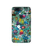 Casotec Crazy Design 3D Printed Hard Back Case Cover for OnePlus 5T