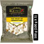 BLK Foods Daily 500gms Fresh phool Makhana (Foxnuts / lotus seeds) (5 X 100g) 500g