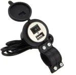 Zieozed 2.5 A Usb Bike Mobile Charger For Yamaha, Bajaj, Bullet, Tvs, Hero, Honda, Royal Enfield, Universal For Bike Universal For Bike