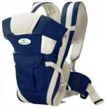 Aurapuro Blue High Quality 4 In 1, Carry Bag, Cuddler Kids Facing In And Out Position Baby Carrier