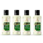 Khadi Organique Green Tea Aloevera Hair Conditioner for Dry & Frizzy Hair | Khadi Conditioner for Men & Women | Pack of 4