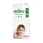 Teddyy Easy Small (S) Size - 42 diapers| Pack of 1 |(4-8 kgs)Baby Diaper Pants Upto 10hrs Protection, Anti bacterial, Anti Rash
