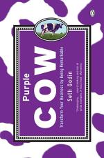Purple Cow- Transform Your Business By Being Remarkable Seth Godin Paperback 160 Pages