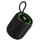 SHIP Coral BTS08 Pro Series Portable Bluetooth Speaker with 16W RMS Stereo Sound | IPX7 Water Resistance | TWS Feature, Up to 14H Total Playtime | Multi-Compatibility Modes (Napoleon Black)