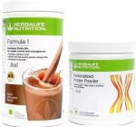 Herbalife Nutrition Weight Loss Combo Pack Formula 1 Chocolate Plus Personalized Protein Powder Plant-Based Protein, 700 G (Set Of 2)