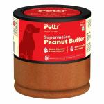 Pettr Supermelon Peanut Butter for Dogs, 250g - Treats for Training Adult Small Puppy - Watermelon, Muskmelon, Flaxseed, Chia & Sunflower Seeds Extract