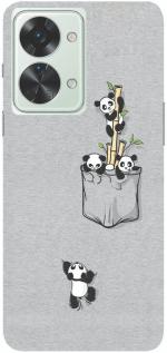 HELLO CASE Oneplus Nord 2T 5G Grey, Black Back Cover