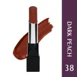Glam21 Ultra Velvet Lipstick Highly Pigmented & Creamy Formulation for Matte Finish-2.5g, Dark Peach