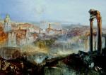 DECOR ADVENTURES Modern Rome (Campo Vaccino) (1839) by JMW Turner Wall Painting 14 x 18 inch