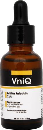 VniQ Alpha Arbutin Face Serum Pigmentation, 30ml (Pack of 1)