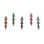 Comet Busters Long Multicolor Handmade Bindi for Forehead (BIN011)