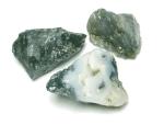 Divinity Crystals Natural Agate Moss Raw Rough Stones - 100 To 150 G