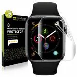 Casecandy (2 Pack Screen Protector Guard For Apple Watch Series 40mm (Series 6, SE, 5 & 4) Apple Watch Series 6, SE Screen Guard (40mm) - HD/Anti Scratch/Bubble Free