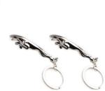 Blue Aura Ezone Multicolor Jaguar Key Chain (Pack Of 2)