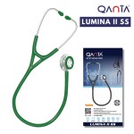 QANTA Stethoscope LUMINA II SS (Green) with Stainless Steel Chest Piece