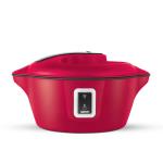Milton Euroline Smart Hotpot Electric App Enabled Casserole, 2.45 Litre, Maroon | No Minimum Distance | Compatible with Alexa and Google Voice Assistants | Heat Scheduler | Heat from anywhere with App