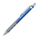 Rotring Ball Point Pen Blue Ink 1.0Mm Medium Writing Point Blue Abs Plastic Button/Spring Mechanism Ergonomic Rubberized Grip Tikky Series
