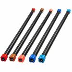 Kobo Workout Bar Weight Bar Padded 4 Kg Weighted Bars Body Toning Exercise Rod, Strength Condition (Imported)