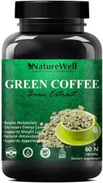 Naturewell Green Coffee Bean Extract 800Mg For Weight Loss Capsule Pro, 60 Capsules