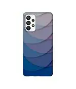 Casotec Waves Pattern Print Design 3D Printed Hard Back Case Cover for Samsung Galaxy A73 5G