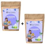 Naturrel Buy 1 Get 1 Slimming Green Tea -100gm Green Tea Pouch (Pack of 2)