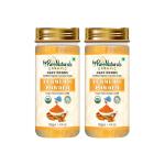 BYPURENATURALS 100% Natural Herbal Organic Turmeric Powder 125gm pack of 2