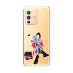Emble Designer Clear Tranperant Silicone Case For Vivo V23 Pro 5G -Design A16 ( TPU | Soft , Vivo V23 Pro 5G | Multicolor )