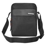 Strabo Unisex Black Messenger Bag