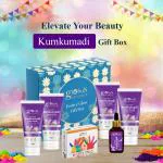 Globus Naturals Pre & Post Holi Ritual Herbal Kumkumadi skin care Gift Box, For All Skin Types, Both Men & Women, Set of 4 - Face Wash 100 gm, Face Scrub 100 gm, Face Cream 100 gm & Face Pack 100 gm