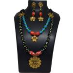 JAYA VISION ENTERPRISES Lampwork Glass Beads Fancy Necklace