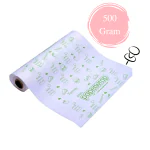 Homeleven 500 Gram Food Wrapping Paper Roll Roti Wrap Burger Wrap Paratha Wrap Food Grade Non Stick Microwave Safe Butter Paper 100% Hygienic - Pack of 1