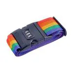Inditradition Nylon Luggage Strap (Multicolored_Luggage Strap)