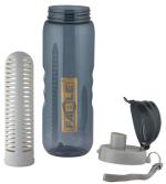 Fable Grey Plastic Flask Bottle 750 Milliliters