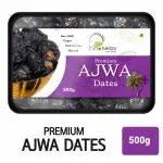Bio herbs 100% Natural Premium Ajwa Dates for Weight Management (Rich in Dietary Fibre) 500g