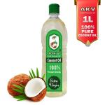 AKV Cold Pressed Extra Virgin Coconut Oil |thenkai ennai|chekku|ghani|kolhu| -1 Litre