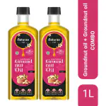 NATURAA Coldpressed 2 L Groundnut Oil Combo