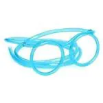 goggle funny drinking straw