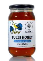 KATINA Honey : Honey | Tulsi Honey | Tulsi Honey Benefits | Tulsi Honey Cough | Tulsi Honey Cold | Benefits of Tulsi Honey | Benefits of Tulsi Honey | Immunity Booster | Stress relief |500GM